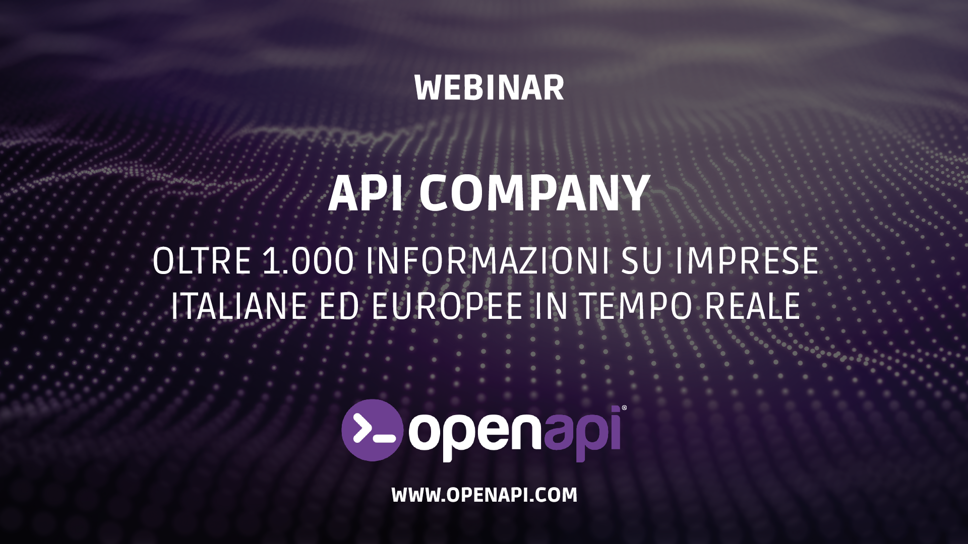 Webinar - API Company