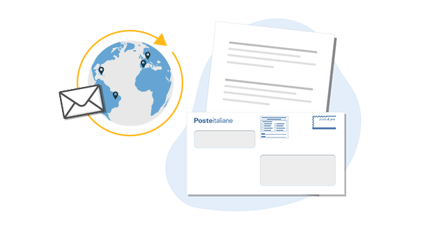 Esempio International Postamail via API